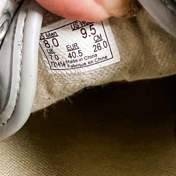 Vans Iridescent Old Skool Leather Lace Up Sneakers Size 9.5 - Picture 7 of 9